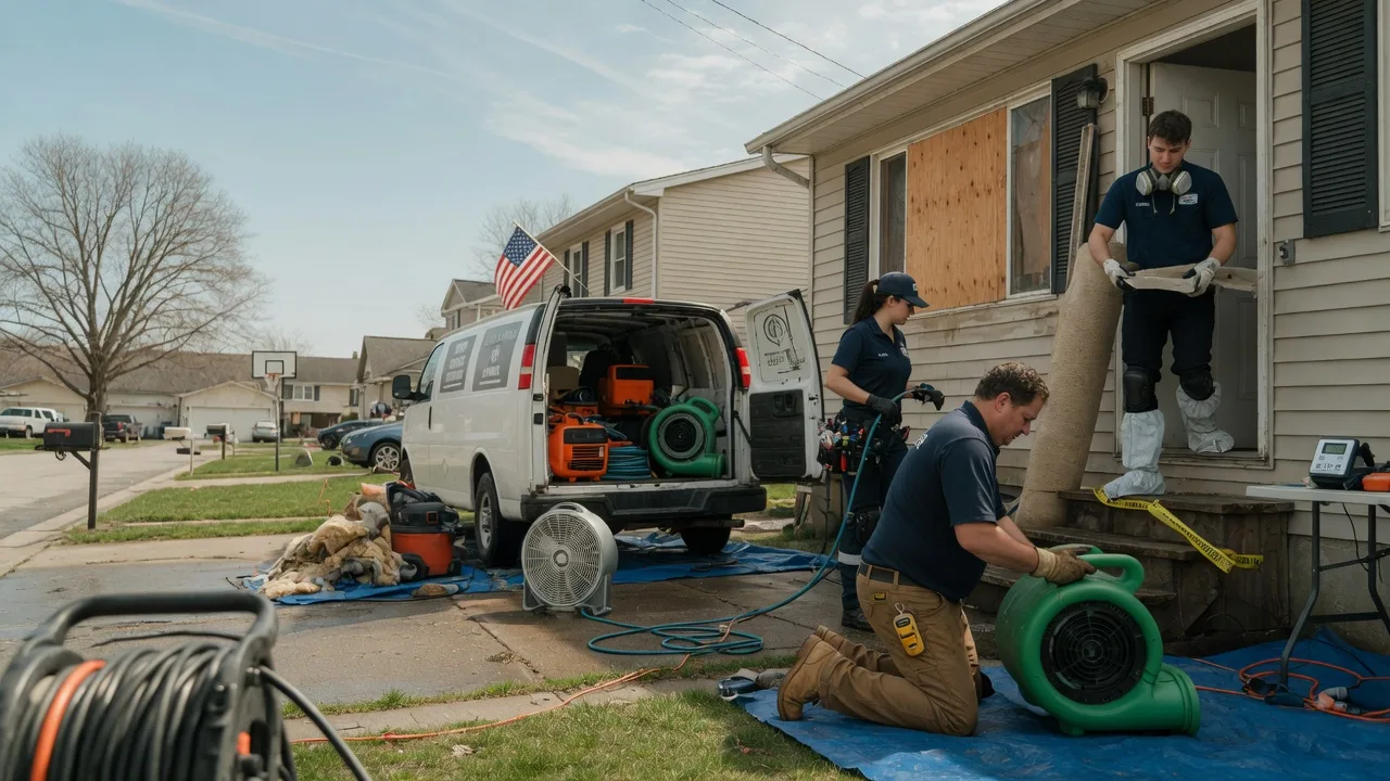 Water Damage Restoration in South Hill, VA near me